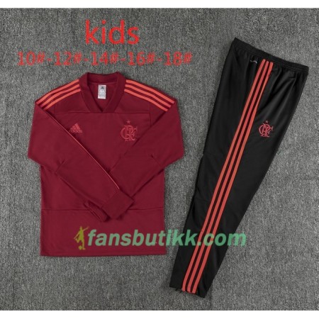 Flamengo Barn Trenings Collegegenser Set Rød 2018-2019